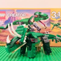 3つの恐竜が作れる！LEGO Creator 31058 ダイナソー【4歳でも一人で作れた！】
