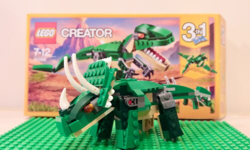 3つの恐竜が作れる！LEGO Creator 31058 ダイナソー【4歳でも一人で作れた！】