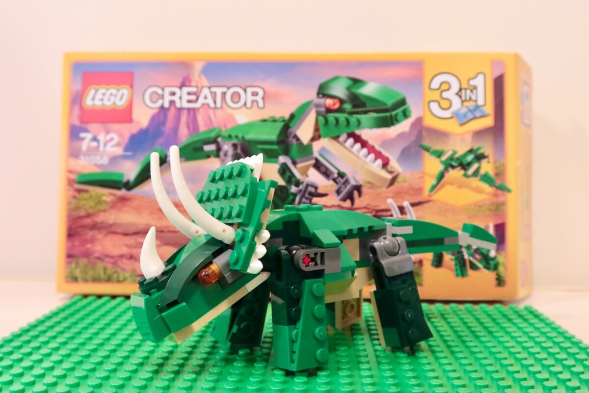 ゴマ Tutorial: Lego Creator 31058 (Mighty Dinosaurs) Alternate